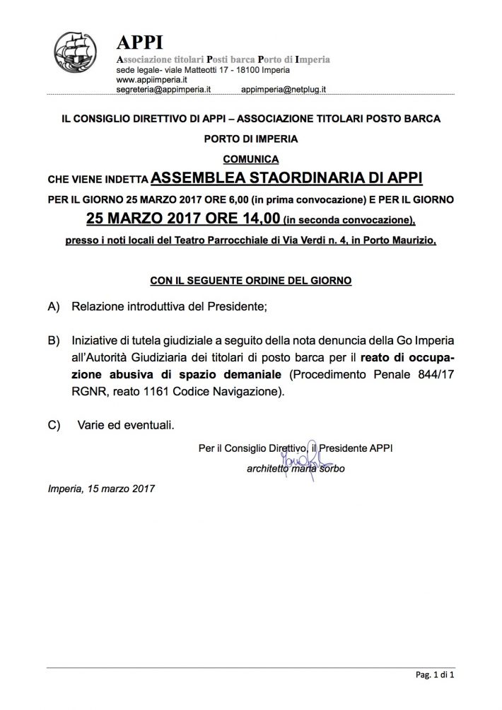 APPI CONVOCAZIONE_25_ MARZO_2017